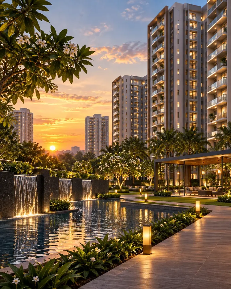 Olivia at Raintree Boulevard premium residential community in Bangalore