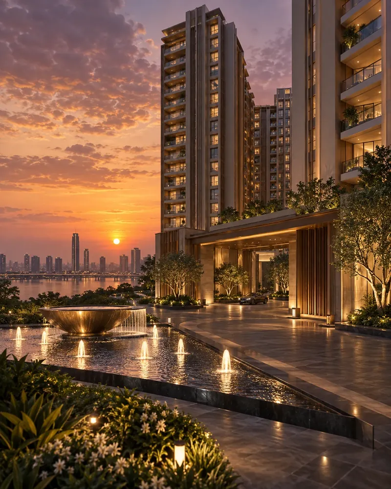 Serene County residential community in Hyderabad